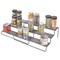 mDesign Adjustable, Expandable Metal Kitchen Spice Rack Organizer